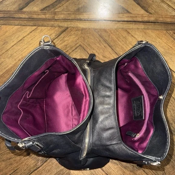 Coach Black Madison Phoebe e1376-26448 Purse. - Picture 5 of 9